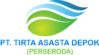 Logo PT Tirta Asasta Depok, instansi rujukan layanan air
