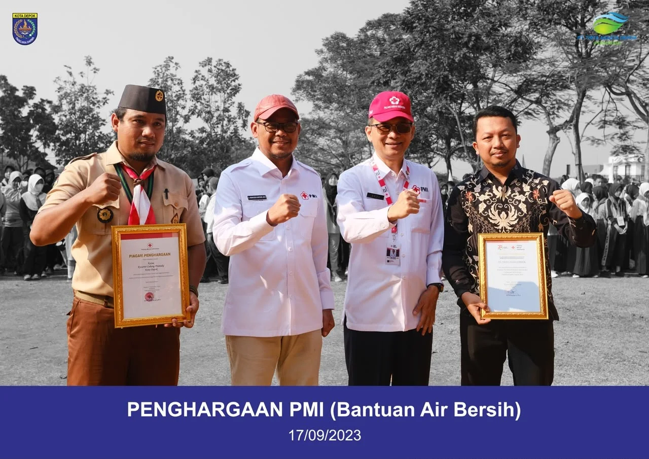 Penghargaan PMI (Bantuan Air Bersih)