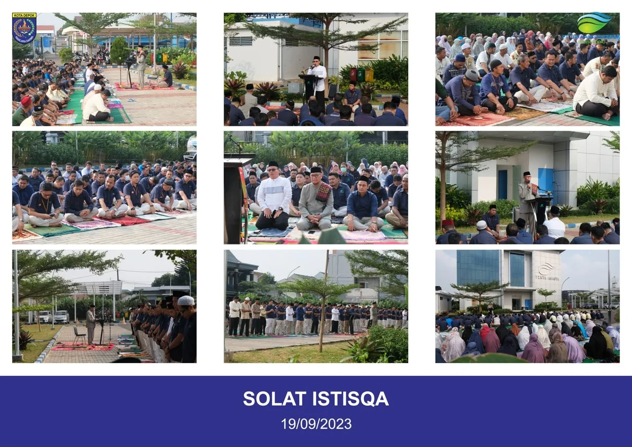 Solat Istisqa Bersama Pegawai PT Tirta Asasta