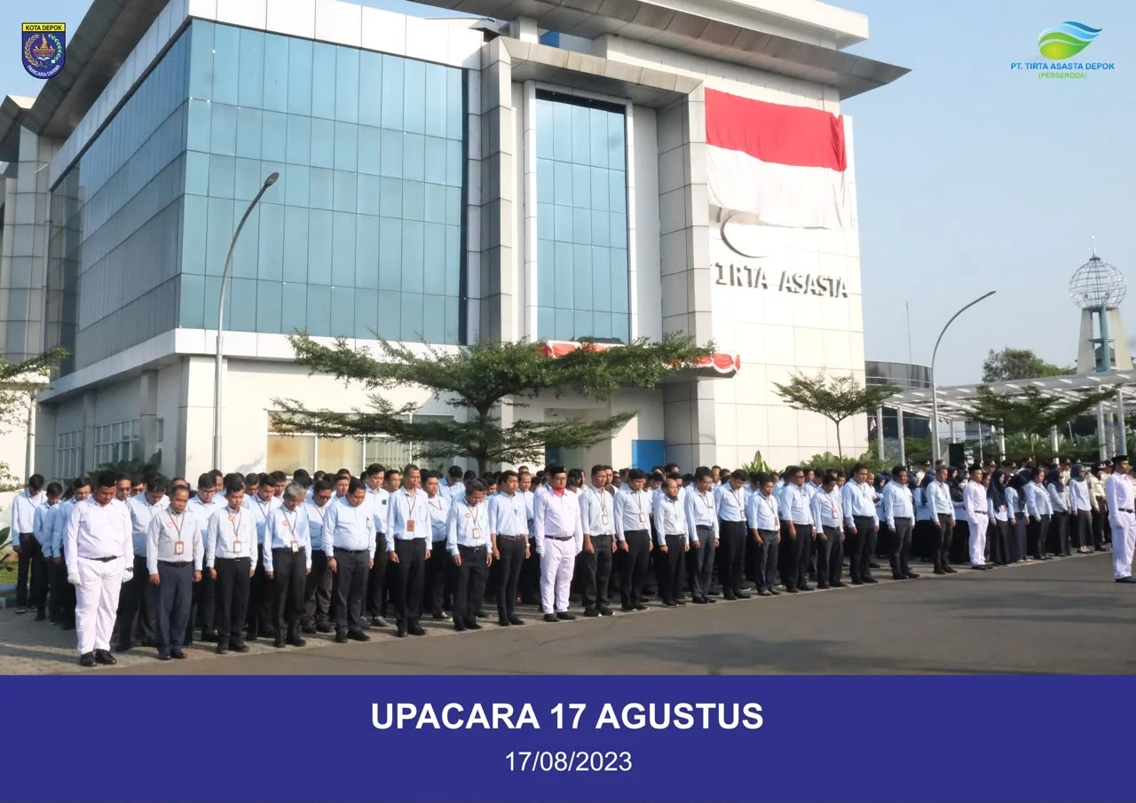 Upacara 17 Agustus PT Tirta Asasta