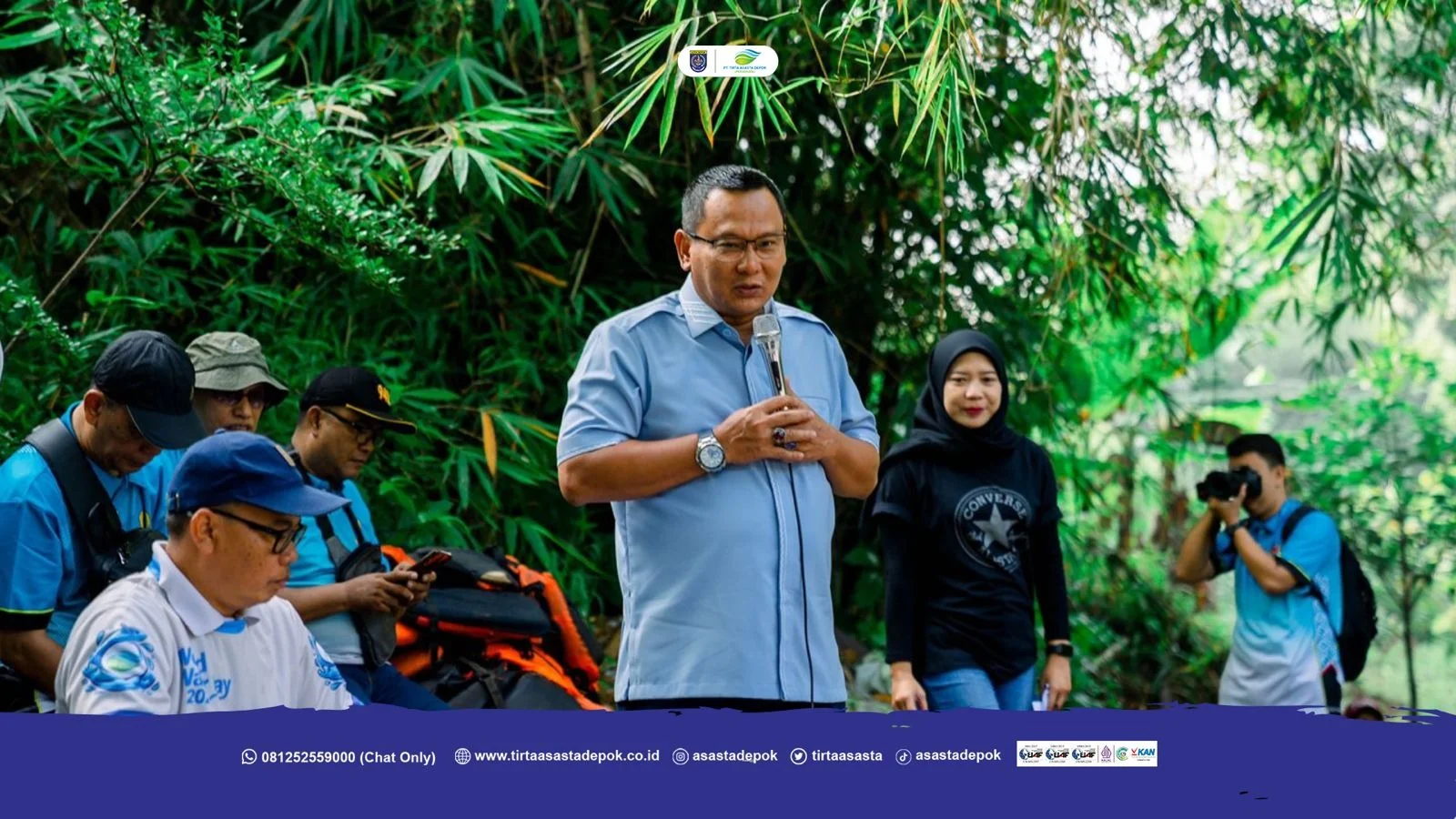 DPRD Depok Apresiasi Kegiatan Bebersih Kali Ciliwung oleh PT Tirta Asasta