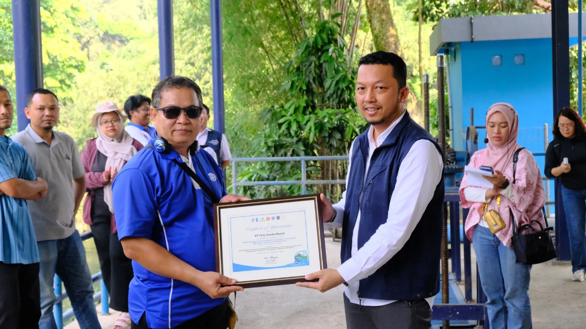 Instalasi Pengolahan Air PT Tirta Asasta Depok jadi Pilot Project IRBM ASEAN