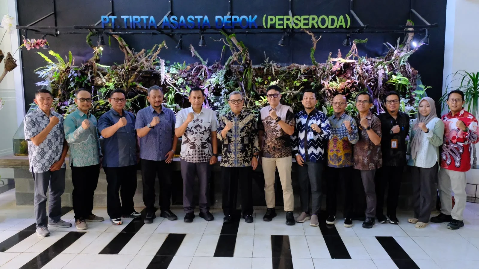 PT Tirta Asasta Depok Terima Kunjungan Kerja Perumdam Tirta Sukapura Tasikmalaya